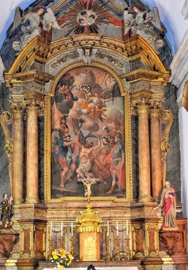 Igreja de S. Bartolomeu altar mor